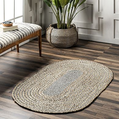 nuLOOM Draya Braided Area Rug