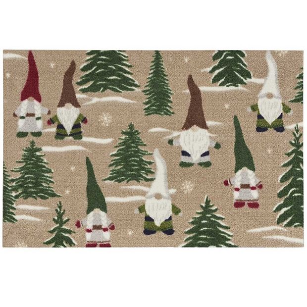 St Nicholas Square Buffalo Check Holiday Shower Curtain 2 Hand Towels & Bath  Rug