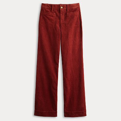 Women's Draper James Wide Leg Corduroy Pants