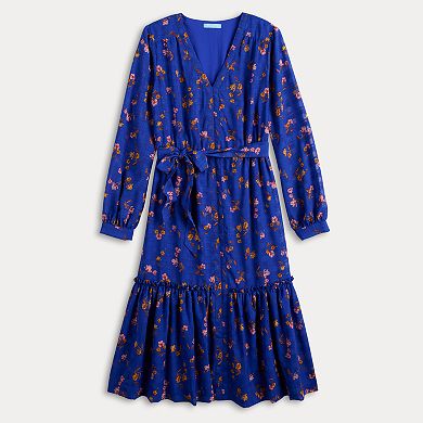 Women's DRAPER JAMES RSVP™ Tie Waist Midi Dress