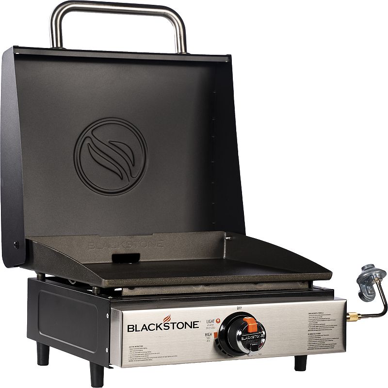 17-in. Countertop Outdoor Griddle with Hood