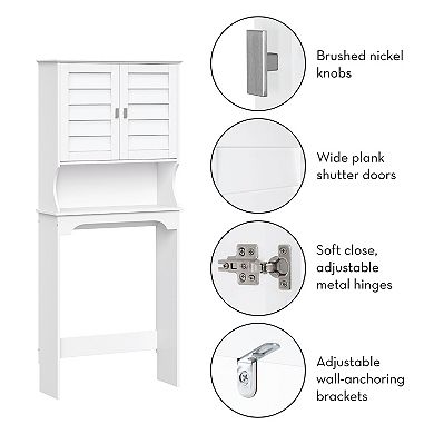 RiverRidge Home Brookfield Bathroom Over-the-Toilet Spacesaver