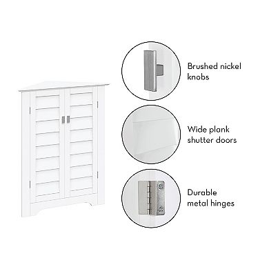 RiverRidge Home Brookfield Two-Door Corner Cabinet