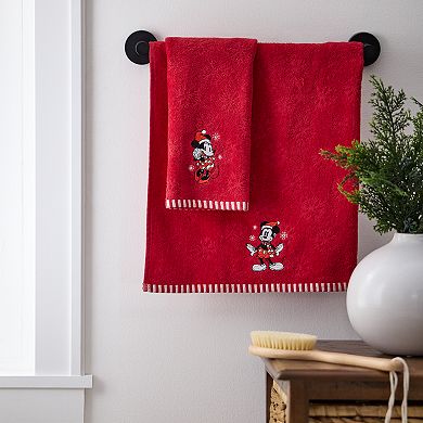Disney's Mickey Mouse & Minnie Mouse 2-Pack Hand Towels by St. Nicholas Square®