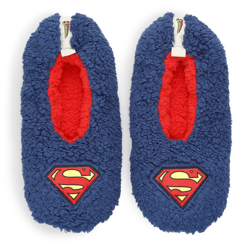 Men s Superman Slipper Socks