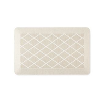 Martha Stewart Miles Modern Diamond Anti-Fatigue Air-Infused Kitchen Mat