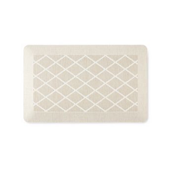 Martha Stewart Miles Modern Diamond Anti-Fatigue Air-Infused Kitchen Mat