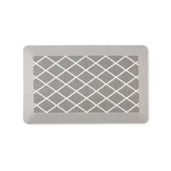 Martha Stewart Miles Modern Diamond Anti-Fatigue Air-Infused Kitchen Mat