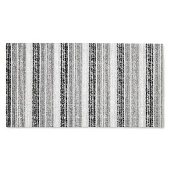 Martha Stewart Stella Ticking Stripe Slip-Resistant Kitchen Mat Runner