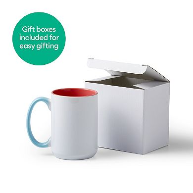 Cricut® Beveled 15-oz. Blank Ceramic Mug