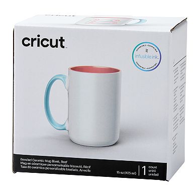 Cricut® Beveled 15-oz. Blank Ceramic Mug