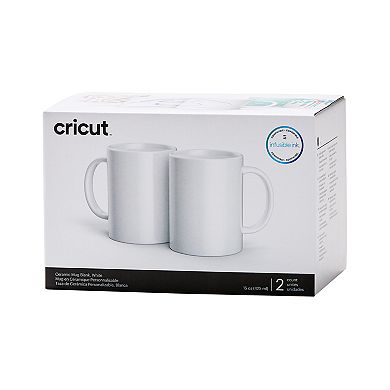 Cricut® 15-oz. Ceramic Mug Blank White 2-ct.