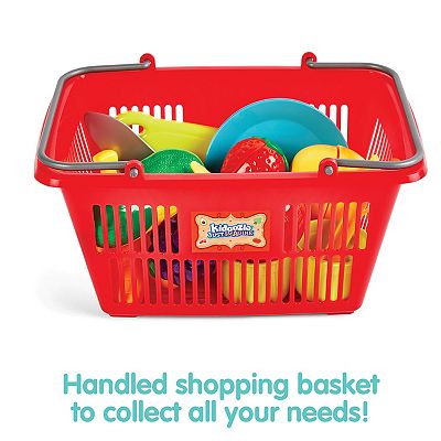 Kidoozie Just Imagine Slice 'N Play Fruits & Vegetables Shopping Set