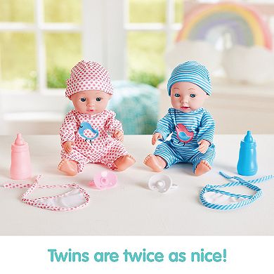 Kidoozie Just Imagine Care 'N Cuddle Baby Twin Set