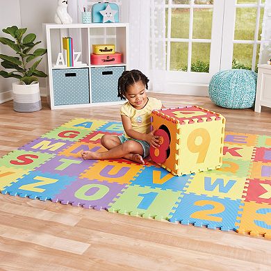 Kidoozie ABC & 123 Puzzle Playmat with Storage Bag