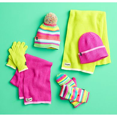 Crayola® X Kohl's Kids Flip Top Stripe Mittens