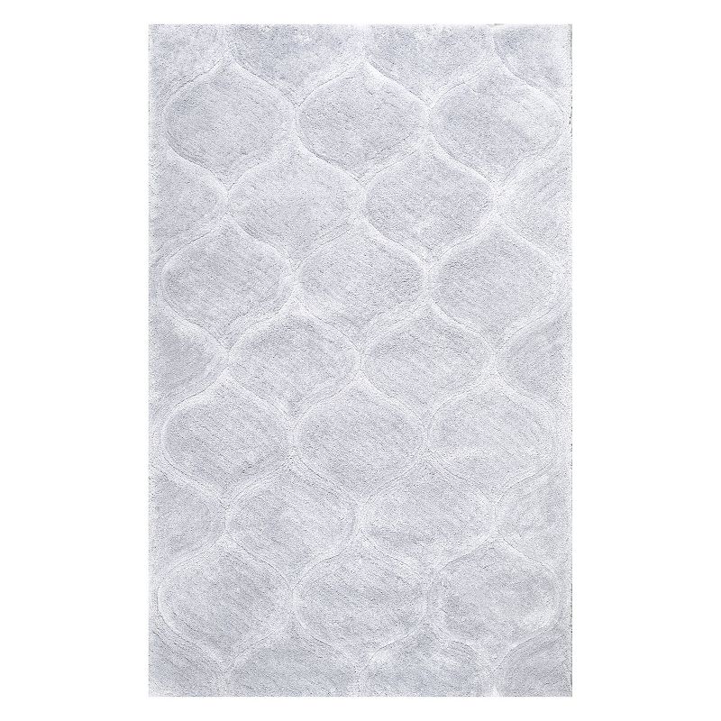 nuLOOM Elsie Contemporary Shag Area Rug, Black, 5X8 Ft