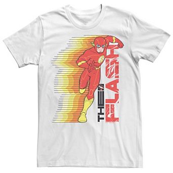 Big & Tall DC Comics The Flash Moving Action Graphic Tee