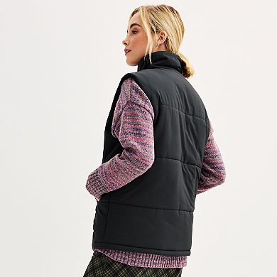 Juniors So Oversized Puffer Vest