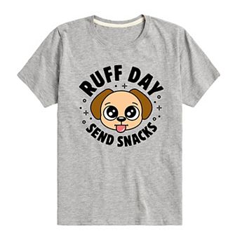 Boys 8-20 Ruff Day Send Snacks Graphic Tee