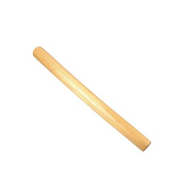 Kitchen Wooden 15.8" X 1.1" Flour Rolling Stick Pin Beige