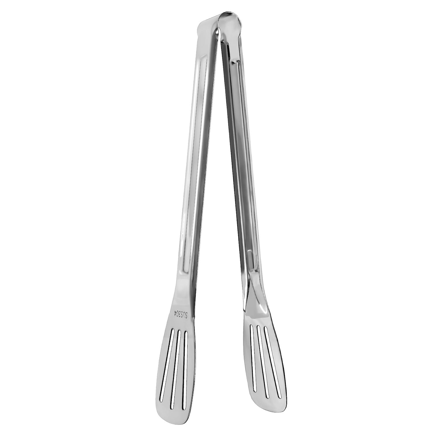 Zulay Kitchen - Premium Set of Stainless Steel Tongs for Cooking, Grilling and Barbecue