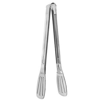 Kitchen Tongs Stainless Steel Barbecue Cooking Grilling Tongs 11"
