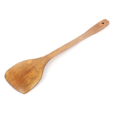 Wood Handmade Kitchen Cooking Egg Pancake Turner Natural Spatula Wood Color
