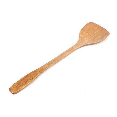Wood Handmade Kitchen Cooking Egg Pancake Turner Natural Spatula Wood Color