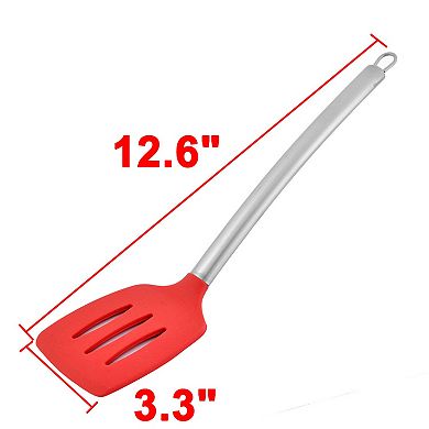 Kitchenware Cooker Stainless Steel Grip Silicone Pancake Spatula