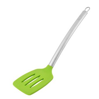 Kitchenware Cooker Stainless Steel Grip Silicone Pancake Spatula