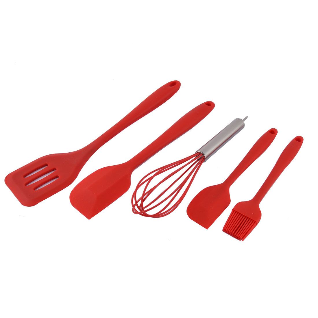 Red Silicone Whisk with Stainless Steel Handle – Kitchen Stuff & Beyond
