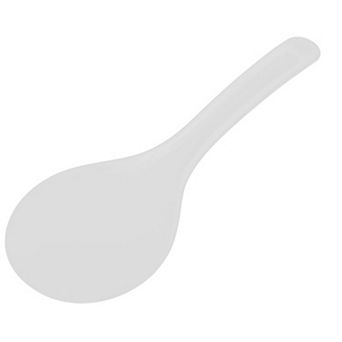 Rice Paddle Plastic Rice Sushi Scoop Ladle Servering Spoon White