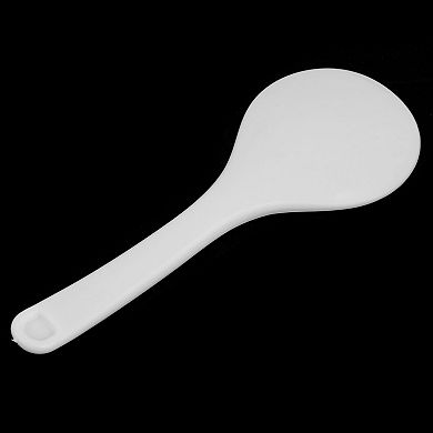 Rice Paddle Plastic Rice Sushi Scoop Ladle Servering Spoon White