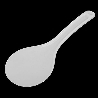 Rice Paddle Plastic Rice Sushi Scoop Ladle Servering Spoon White