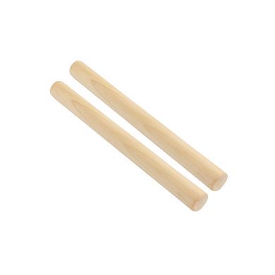 Baking Pastry Pizza Pasta Dough Roller Hand Rolling Pin Beige 11" Length 2 Pcs Beige