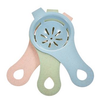 Egg Separator 6 pc Plastic Egg Yolk Separator Kitchen Cooking Baking Tool Blue Green Pink