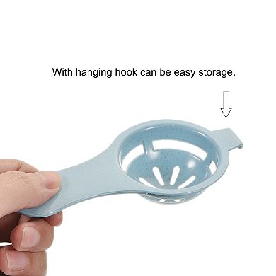 Egg Separator 6 Pcs Plastic Egg Yolk Separator Kitchen Cooking Baking Tool Blue Green Pink