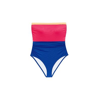 Women's Bal Harbour Tropics Double Tier Bandeaukini