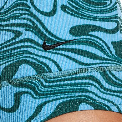 Women's Nike Swirl High Waist Swim Bottoms