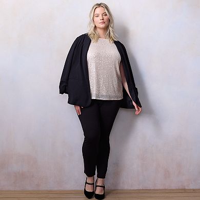 Plus Size LC Lauren Conrad Sequin Tank