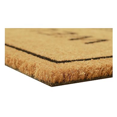 Sonoma Goods For Life® Estate Welcome Indoor/Outdoor Coir Doormat