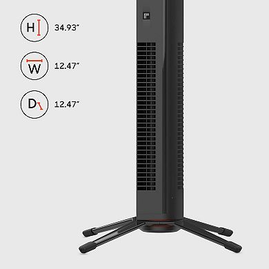 Sharper Image AXIS 32 Airbar Tower Fan with Remote Control