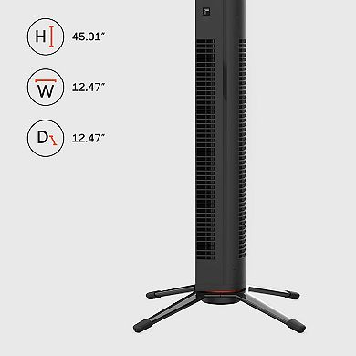 Sharper Image AXIS 42 Airbar Tower Fan with Remote Control