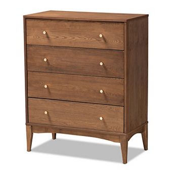 Baxton Studio Landis 4-Drawer Chest