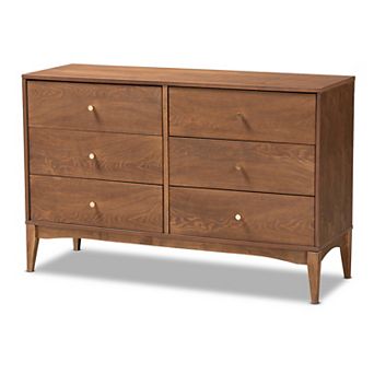 Baxton Studio Landis 6-Drawer Dresser