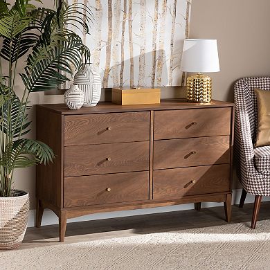 Baxton Studio Landis 6-Drawer Dresser