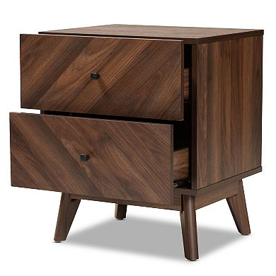 Baxton Studio Hartman Nightstand