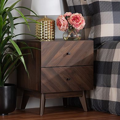Baxton Studio Hartman Nightstand