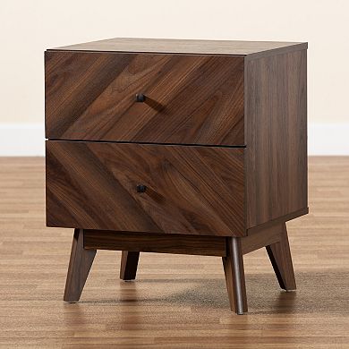 Baxton Studio Hartman Nightstand